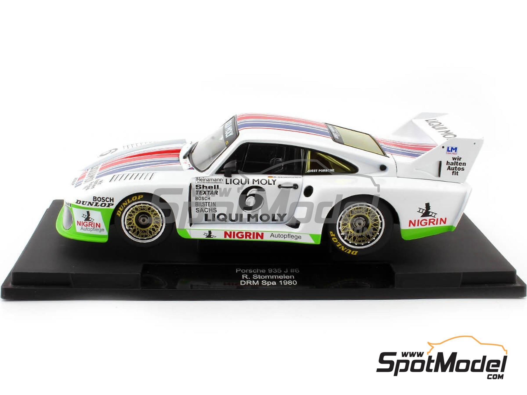 Modèle Réduit Porsche 935 J - DRM Spa 1980 N°6 - échelle 1/18 - MODELCAR Neuf